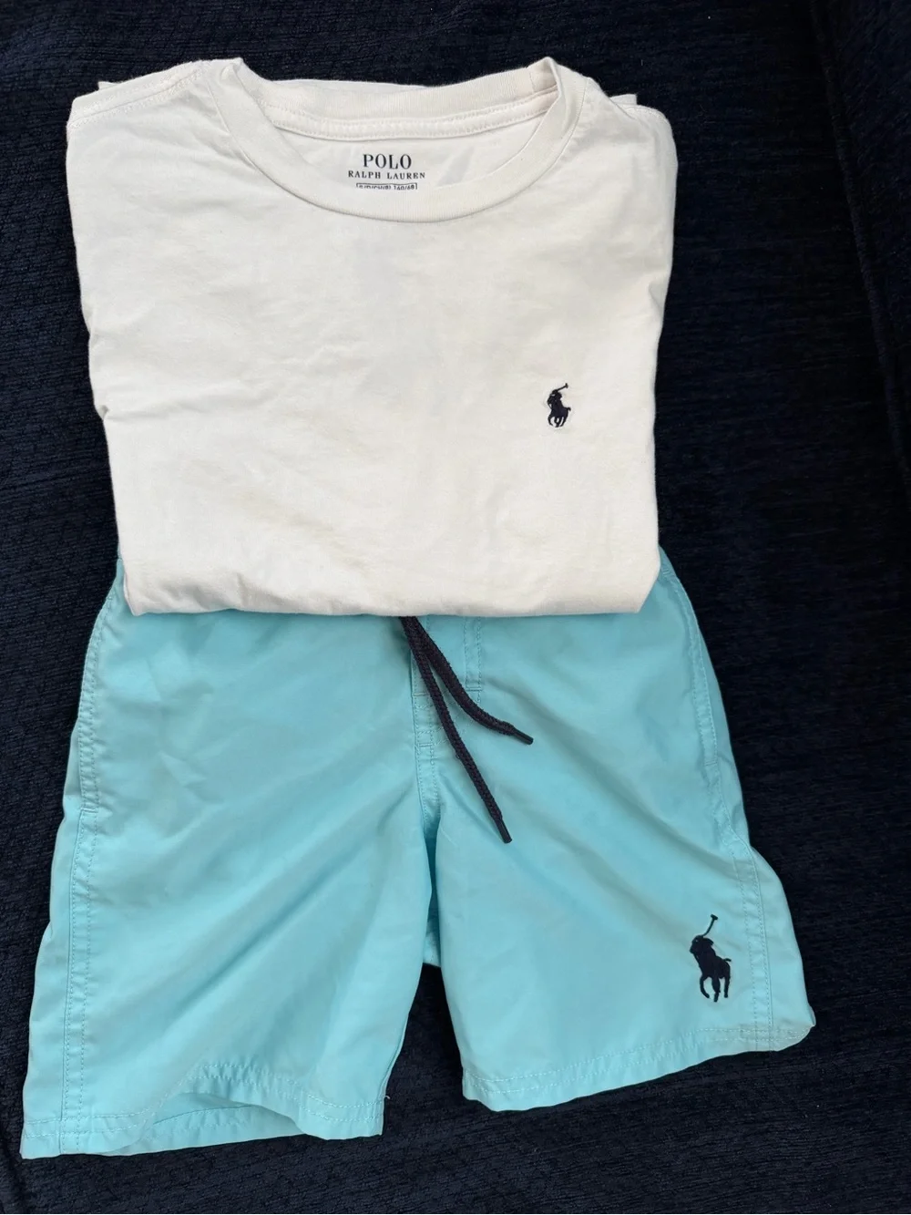 Polo by Ralph Lauren Light Blue Swim Trunks